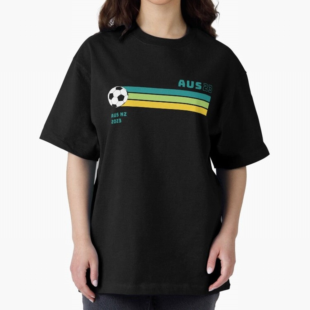 Australian Womens World Cup 2023 Oversized T-Shirt Bring Stadium Energy to FIFA World Cup 2026 USA Canada Mexico Spirit, Capturing Argentina and Brazil, Neymar, Football Festival Excitement, Trophy Ambitions, Country Rivalries and Star Player Buzz;