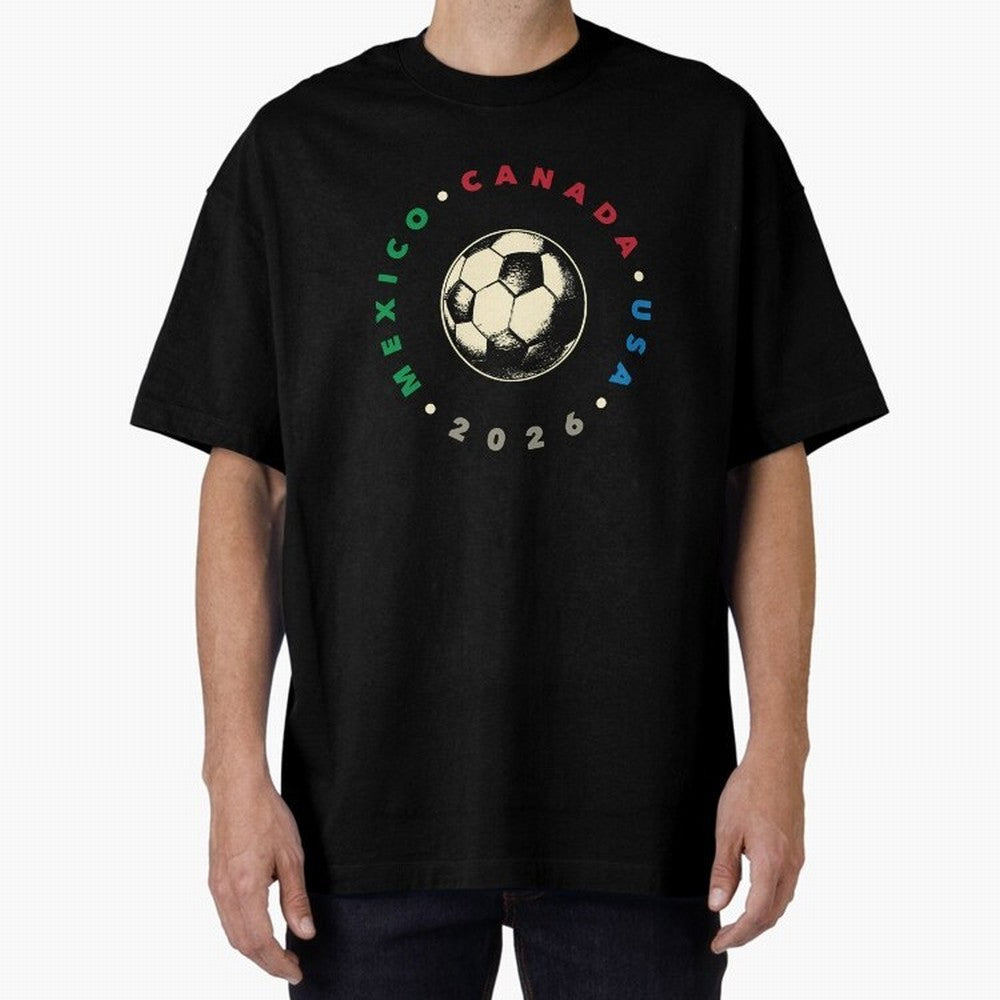World Cup 2026 T-Shirt_36679031 Oversized T-Shirt Make Game Day About Global Football Passion for FIFA World Cup 2026, with Messi and Cristiano Ronaldo, Netherlands, Tournament Hype, Historic Matchups, Family Viewing Parties and Global Sports
