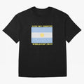 I Love My Country Argentina World Cup 2022 Oversized T-Shirt Cheer through Every Moment of Global Football Passion for FIFA World Cup 2026 USA Canada Mexico, Connected to Cristiano Ronaldo, England, France and Netherlands, Vintage Soccer Flavor,