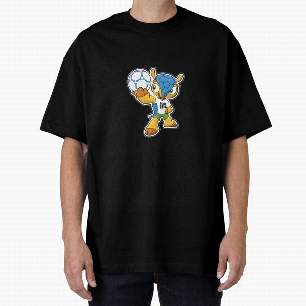 Brazil 14 Oversized T-Shirt Celebrate Classic Football Spirit in Global Football Passion for FIFA World Cup 2026 USA Canada Mexico, Connected to CR7 and Messi, Portugal, Supporter Pride, Iconic Celebrations, Legendary Names and Global Match Day