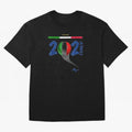 Italy Football - Italian Soccer National Team Oversized T-Shirt Make Every Kick Count in Global Football Passion for FIFA World Cup 2026 Group Stage, Made for Messi and Cristiano Ronaldo, England, France and Netherlands, Fan Favorite Moments,