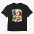 World Cup 2026 Oversized T-Shirt Bring Trophy Dreams to FIFA World Cup 2026 Group Stage Spirit, Centered on Brazil, Portugal and Argentina, Haaland, Vintage Soccer Flavor, Modern Football Stars, National Flags and Final Night Emotion; Created for