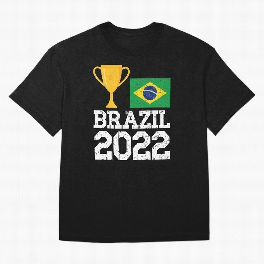 Brazil Soccer Team Fan Football Brazilian Flag 2022 T-Shirt - Brazil T shirt Soccer - Brazil Flag Vintage - Brazilian Oversized T-Shirt Bring Retro Soccer Energy to Match Day Hype around FIFA World Cup 2026 USA Canada Mexico, Mbappe, France, Sports