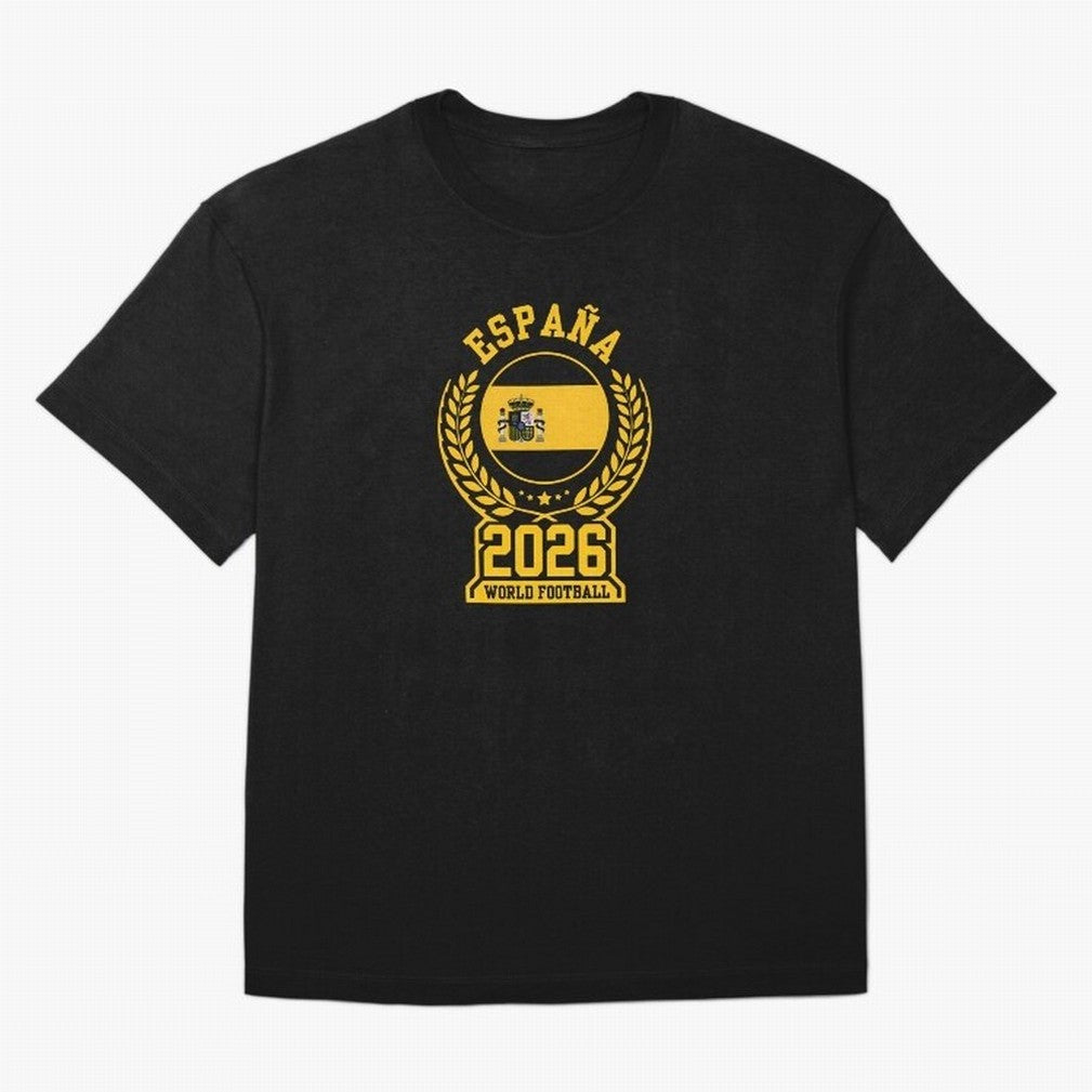 Spain World Football 2026 T-Shirt_87604013 Oversized T-Shirt Bring the FIFA World Cup 2026 Group Stage Journey through Mbappe Highlights, Spain Pride, Football Festival Excitement, Trophy Ambitions, Country Rivalries and Star Player Buzz; Created
