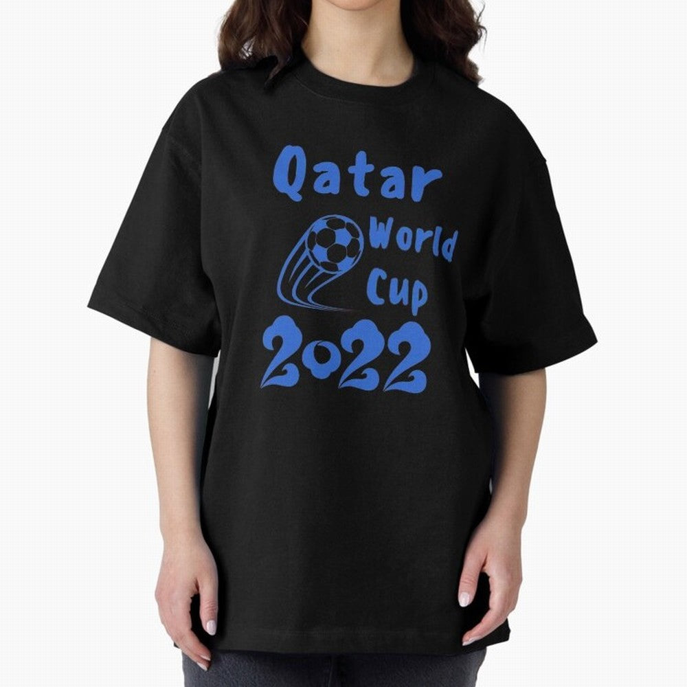 qatar world cup 2022 Oversized T-Shirt Bring International Match Energy to FIFA World Cup 2026 USA Canada Mexico Featuring Messi, Neymar and Mbappe, Brazil Energy, Football History, Final Match Energy, Crowd Noise and Once in a Lifetime Moments;