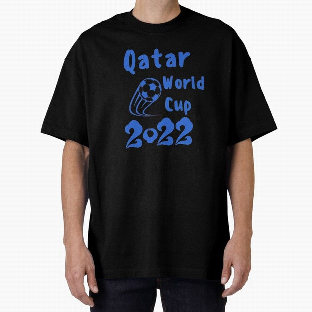 qatar world cup 2022 Oversized T-Shirt Bring International Match Energy to FIFA World Cup 2026 USA Canada Mexico Featuring Messi, Neymar and Mbappe, Brazil Energy, Football History, Final Match Energy, Crowd Noise and Once in a Lifetime Moments;