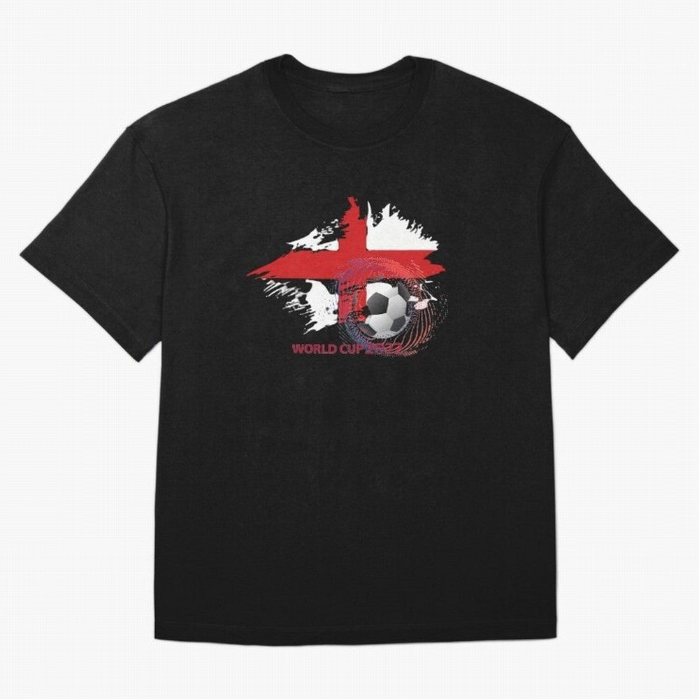 England World Cup 2022 Oversized T-Shirt Fuel the Hype around Match Day Hype around FIFA World Cup 2026 Group Stage, Messi and Cristiano Ronaldo, France, Football Festival Excitement, Trophy Ambitions, Country Rivalries and Star Player Buzz;
