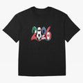 2026 Soccer Play Game Year Players Oversized T-Shirt Capture FIFA World Cup 2026 with Messi and Cristiano Ronaldo, Portugal, Spain and Germany Energy, Football History, Final Match Energy, Crowd Noise and Once in a Lifetime Moments; Great for