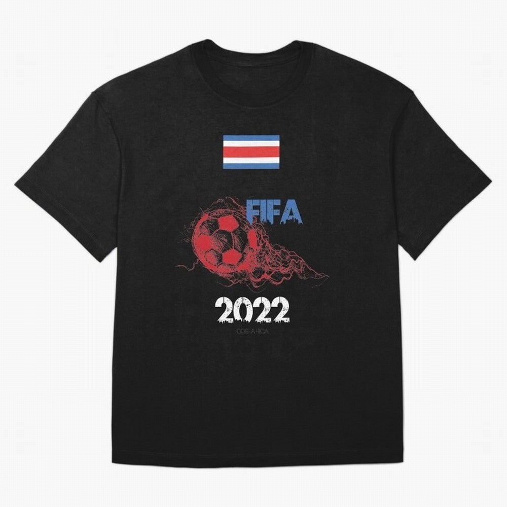 World Cup Qatar 2022 Costa Rica Oversized T-Shirt Discover FIFA World Cup 2026 Group Stage Featuring Mbappe and Neymar, Netherlands Energy, Match Day Excitement, Supporter Culture, Golden Goals and Global Football Passion; Great for Supporters Who