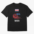 World Cup Qatar 2022 Costa Rica Oversized T-Shirt Discover FIFA World Cup 2026 Group Stage Featuring Mbappe and Neymar, Netherlands Energy, Match Day Excitement, Supporter Culture, Golden Goals and Global Football Passion; Great for Supporters Who