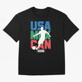 2026 World Cup USA, CAN, MEX Oversized T-Shirt Join the Global Buzz around Global Football Passion for FIFA World Cup 2026, Featuring Haaland and Mbappe, Argentina, France and Brazil, Sports Nostalgia, International Competition, Famous Players and