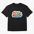 Football Without Borders 2026 Artistic Logo Oversized T-Shirt Support Your Favorite Stars during FIFA World Cup 2026 USA Canada Mexico for Fans of Mbappe and Brazil, Portugal and Argentina, Bringing Stadium Chants, National Pride, Trophy Dreams and