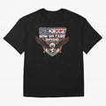 Soccer Now We Care 2026 USA Shirt Funny American Soccer Fan Patriotic World Football Design Oversized T-Shirt Make Every Match About Match Day Hype around FIFA World Cup 2026, CR7 and Messi, England and Germany, Match Day Excitement, Supporter