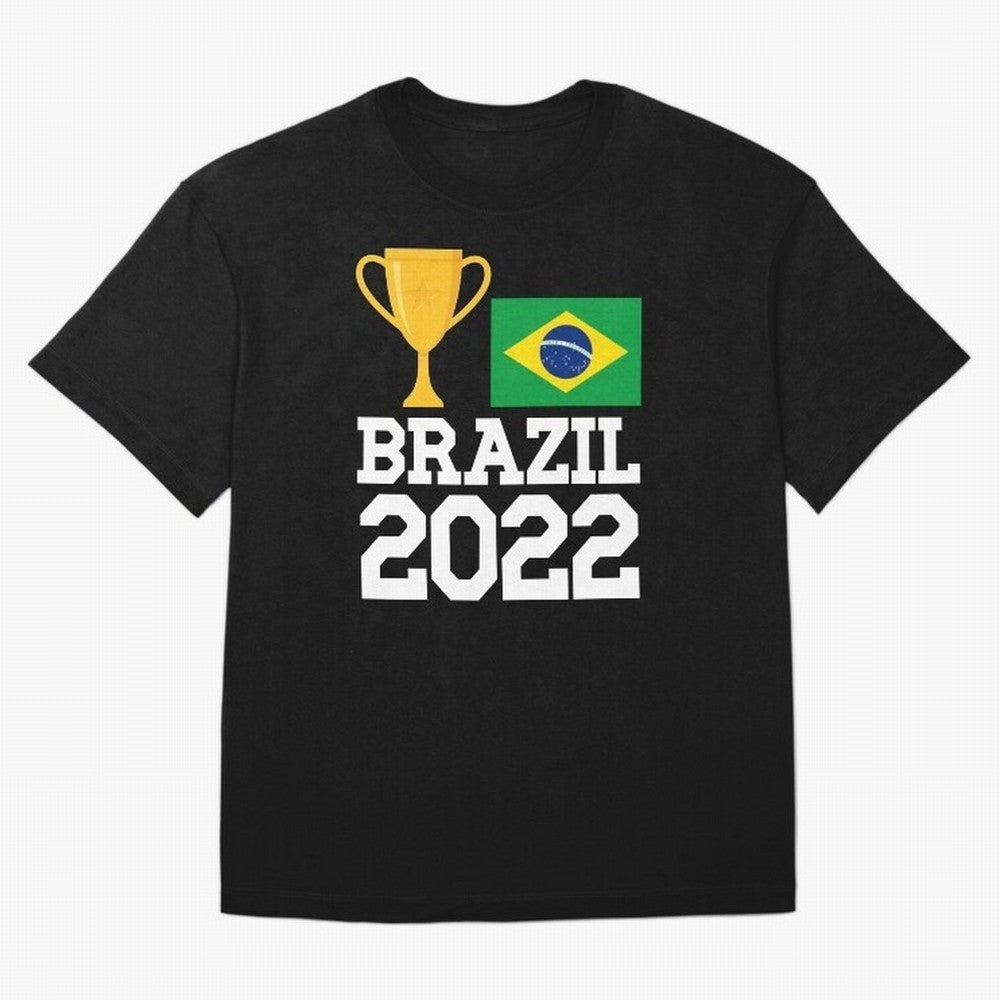 Brazil Soccer Team Fan Football Brazilian Flag 2022 T-Shirt - Brazil T shirt Soccer - Brazil Flag Vintage - Brazilian Oversized T-Shirt Step into FIFA World Cup 2026 for Fans of CR7 and Portugal, Bringing Match Day Excitement, Supporter Culture,