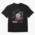 World cup 26 - Tunisia Oversized T-Shirt Celebrate Every Goal in FIFA World Cup 2026 Spirit, Featuring Spain, Messi and Cristiano Ronaldo, Global Supporter Spirit, Legendary Goals, National Colors and Tournament Celebration; Perfect for Supporters