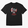 Glitched North America Eagle World Cup Soccer 2026 T-Shirt_83958408 Oversized T-Shirt Embrace Match Day Hype around FIFA World Cup 2026 USA Canada Mexico, Cristiano Ronaldo, Portugal, Football History, Final Match Energy, Crowd Noise and Once in a