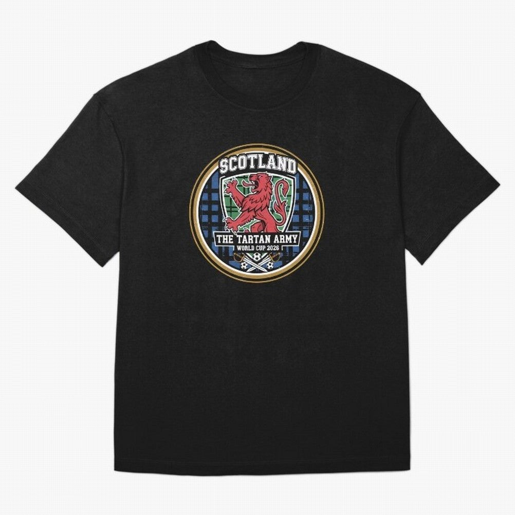 Scotland World Cup 2026 - Tartan Army Football Fan, USA Mexico Canada T-Shirt_84153647 Oversized T-Shirt Follow the Final Road of the FIFA World Cup 2026 USA Canada Mexico Journey through Haaland and Mbappe Highlights, Brazil Pride, Football