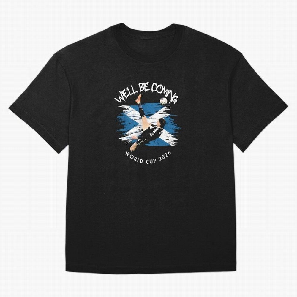 We'll be coming 2026 - Scotland World Cup 2026 ¨C Tartan Army Returns T-Shirt_83870657 Oversized T-Shirt Refresh FIFA World Cup 2026 USA Canada Mexico Filled with Neymar, Spain and Netherlands Energy, Stadium Chants, National Pride, Trophy Dreams