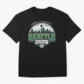 World Soccer Tournament Cup 2026 Seattle Oversized T-Shirt Create Match Day Hype around FIFA World Cup 2026, Messi, CR7 and Mbappe, Argentina and Brazil, Stadium Chants, National Pride, Trophy Dreams and Unforgettable Football Memories; Created for