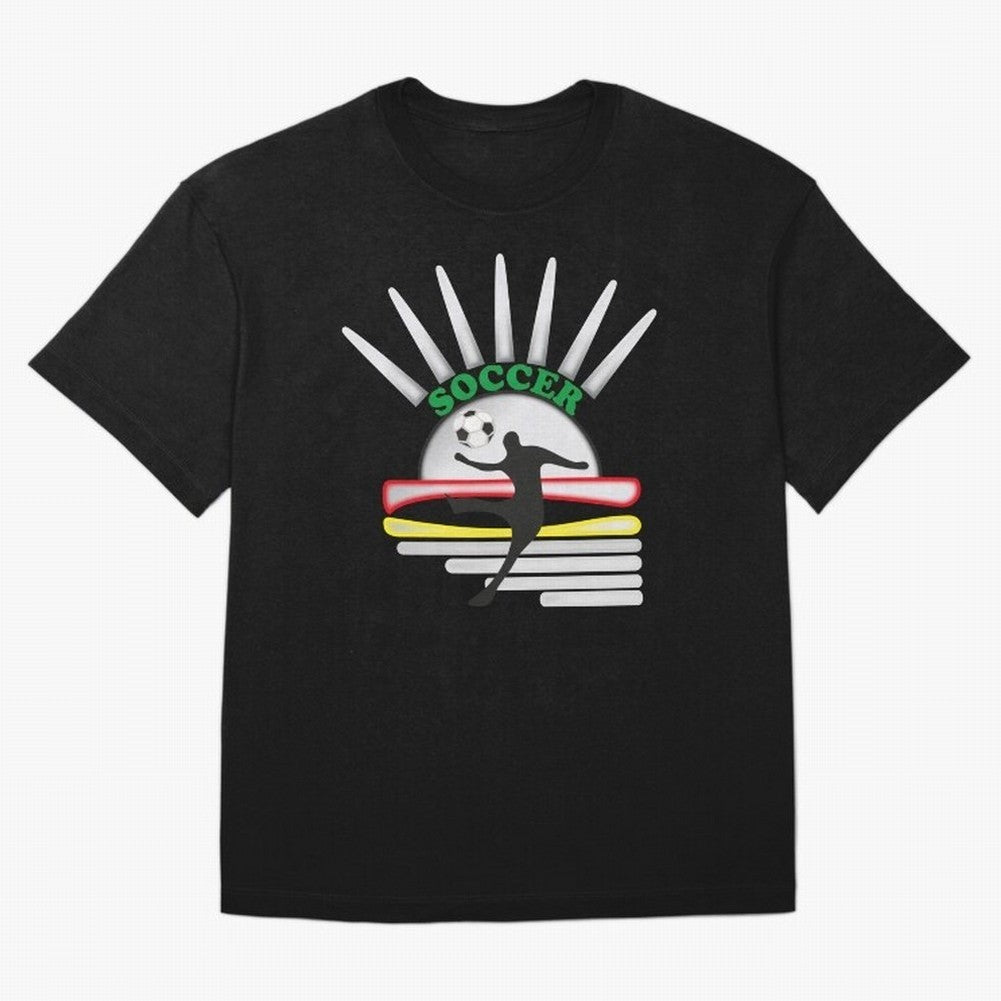 Football player football sun Oversized T-Shirt Show Support during FIFA World Cup 2026 Group Stage for Fans of Cristiano Ronaldo, Haaland and CR7 and Germany, Bringing Match Day Excitement, Supporter Culture, Golden Goals and Global Football