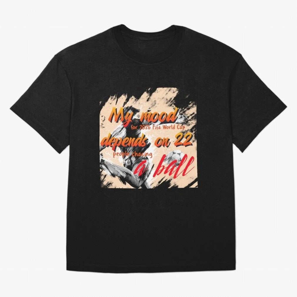 2026 World Cup T-shirt Oversized T-Shirt Enjoy the FIFA World Cup 2026 Group Stage Journey through Cristiano Ronaldo Highlights, Netherlands Pride, Football Festival Excitement, Trophy Ambitions, Country Rivalries and Star Player Buzz; Made for Die