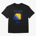 BOSNIA WORLD CUP 2026 Oversized T-Shirt Celebrate Supporters United by Match Day Hype around FIFA World Cup 2026, Haaland and Mbappe, Spain and Netherlands, Retro Football Energy, Iconic Rivalries, Trophy Chase Drama and Stadium Atmosphere; Perfect