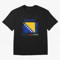 BOSNIA WORLD CUP 2026 Oversized T-Shirt Honor Football Greatness during Match Day Hype around FIFA World Cup 2026 Group Stage, Mbappe and Neymar, France and Portugal, Global Supporter Spirit, Legendary Goals, National Colors and Tournament