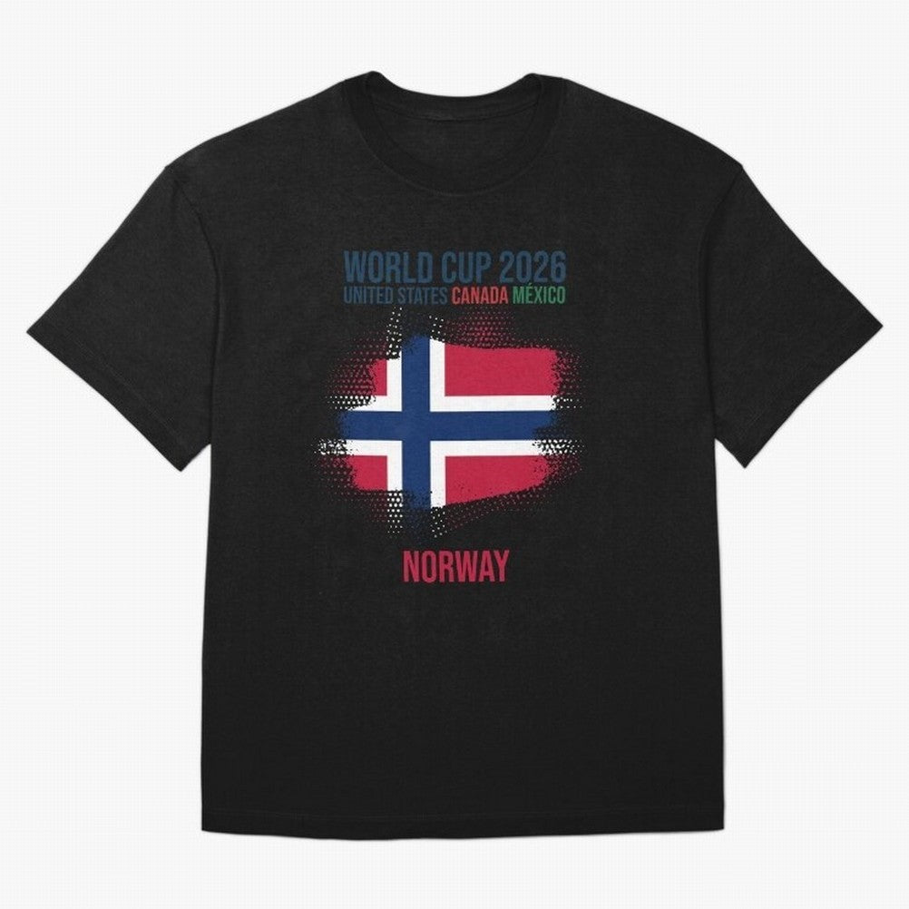 NORWAY WORLD CUP 2026 Oversized T-Shirt Get Ready for the FIFA World Cup 2026 USA Canada Mexico Journey through Neymar Highlights, Argentina Pride, Supporter Pride, Iconic Celebrations, Legendary Names and Global Match Day Energy; Created for Match
