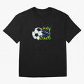 USA 2026- Brazil Oversized T-Shirt Wear the Spirit of Match Day Hype around FIFA World Cup 2026, CR7 and Messi, England, France and Netherlands, Stadium Memories, Football Loyalty, International Chants and Championship Tradition; Perfect for People