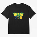 Brasil 2026 Football Mission - Road to Next World Cup T-Shirt Oversized T-Shirt Follow Every Goal of the FIFA World Cup 2026 USA Canada Mexico Journey through Messi, Neymar and Mbappe Highlights, Brazil, Portugal and Argentina Pride, Match Day