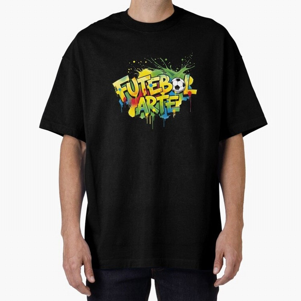 Brazil - World Cup 2026 Oversized T-Shirt Back Your Heroes with Match Day Hype around FIFA World Cup 2026 Group Stage, Haaland and Mbappe, Brazil, Portugal and Argentina, Football History, Final Match Energy, Crowd Noise and Once in a Lifetime