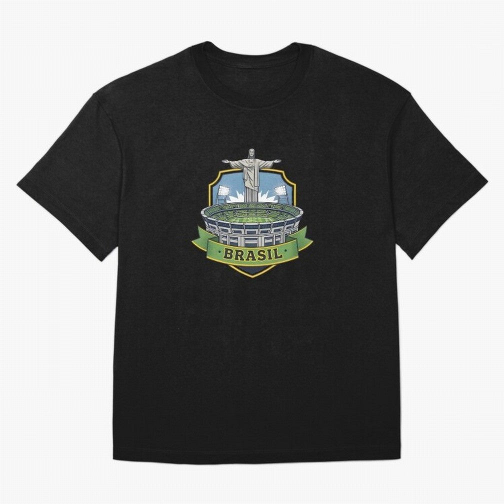 Brazil - World Cup 2026 Oversized T-Shirt Build FIFA World Cup 2026 Group Stage Spirit, Made for Netherlands, Messi, Soccer Culture, Superstar Moments, National Team Dreams and Competitive Fire; Perfect for People Who Love Argentina, Brazil,