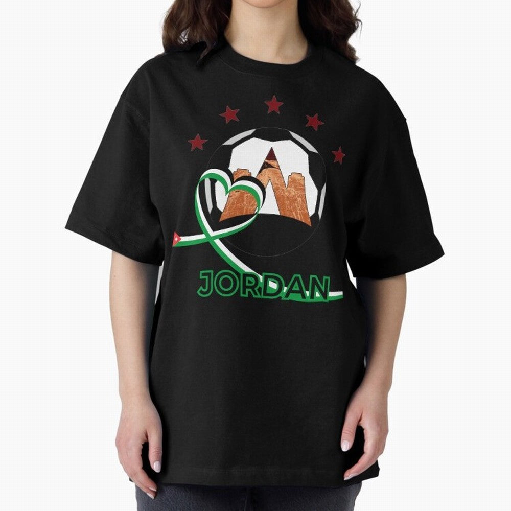 Jordan WC2026 Oversized T-Shirt Celebrate Classic Football Spirit in the FIFA World Cup 2026 USA Canada Mexico Journey through Neymar Highlights, Argentina, France and Brazil Pride, Stadium Chants, National Pride, Trophy Dreams and Unforgettable
