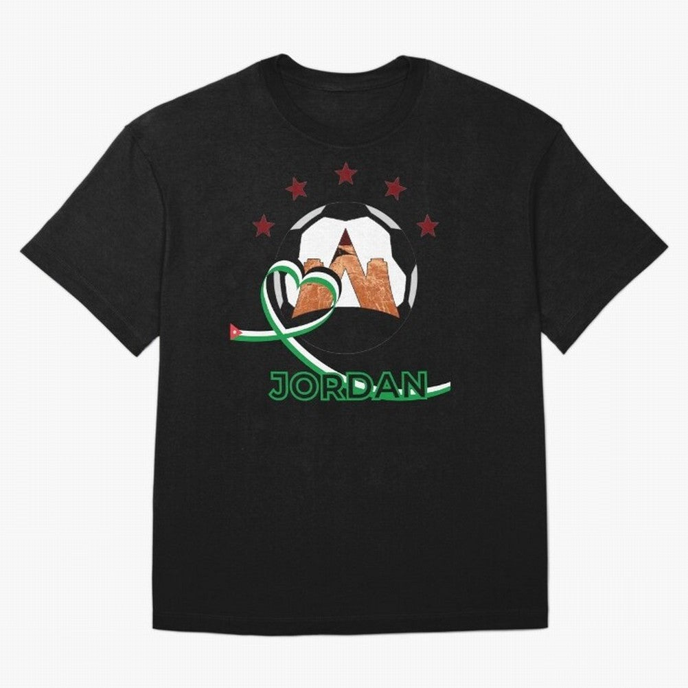 Jordan WC2026 Oversized T-Shirt Celebrate Classic Football Spirit in the FIFA World Cup 2026 USA Canada Mexico Journey through Neymar Highlights, Argentina, France and Brazil Pride, Stadium Chants, National Pride, Trophy Dreams and Unforgettable
