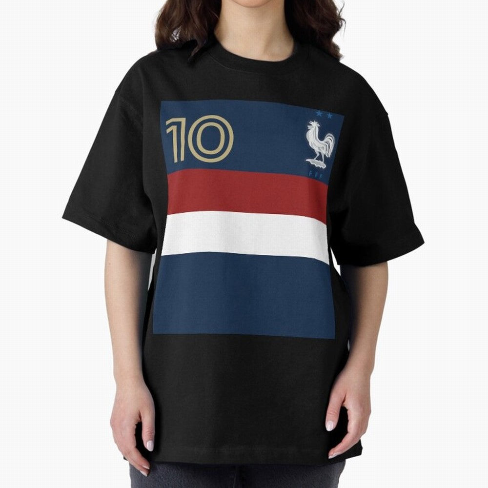 France | 2026 World Cup Fan Apparel Oversized T-Shirt Remember Iconic Moments from the FIFA World Cup 2026 Group Stage Journey through Neymar Highlights, Argentina and Brazil Pride, Stadium Memories, Football Loyalty, International Chants and
