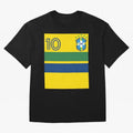 Brazil | 2026 World Cup Fan Apparel Oversized T-Shirt Bring Legendary Rivalry Energy to FIFA World Cup 2026 Group Stage for Fans of Cristiano Ronaldo, Haaland and CR7 and Argentina, Bringing Football Festival Excitement, Trophy Ambitions, Country