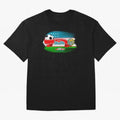 UzbekistanWC 2026 Oversized T-Shirt Celebrate the Magic of FIFA World Cup 2026 USA Canada Mexico Connected to Neymar, Haaland and Cristiano Ronaldo, Portugal, Spain and Germany Energy, Football History, Final Match Energy, Crowd Noise and Once in a