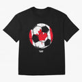 2026 Canada Soccer Fan World Cup Oversized T-Shirt Capture Stadium Memories from FIFA World Cup 2026 USA Canada Mexico for Fans of Messi and Cristiano Ronaldo and England, Bringing Supporter Pride, Iconic Celebrations, Legendary Names and Global