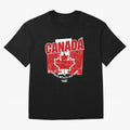 2026 Canada Soccer Fan World Cup Oversized T-Shirt Represent Global Football Passion for FIFA World Cup 2026 USA Canada Mexico, Centered on Haaland, Brazil, Worldwide Fan Energy, Dramatic Goals, Stadium Lights and Championship Celebrations; Ideal