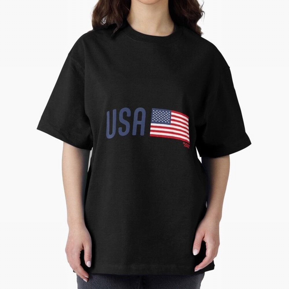 2026 USA Soccer Fan World Cup Oversized T-Shirt Carry the Colors and Pride of FIFA World Cup 2026 for Fans of Messi, CR7 and Mbappe and England and Germany, Bringing Game Day Rituals, Football Legends, Country Pride and the Road to the Final; Made