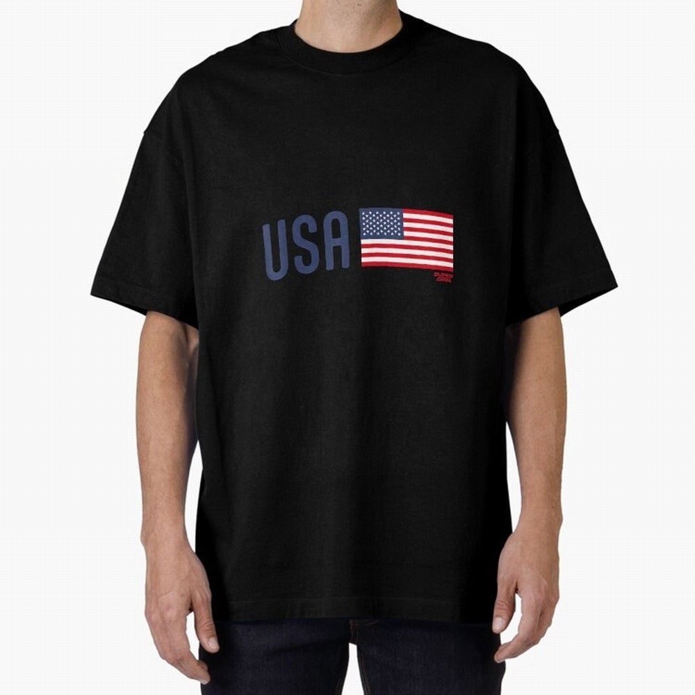2026 USA Soccer Fan World Cup Oversized T-Shirt Carry the Colors and Pride of FIFA World Cup 2026 for Fans of Messi, CR7 and Mbappe and England and Germany, Bringing Game Day Rituals, Football Legends, Country Pride and the Road to the Final; Made