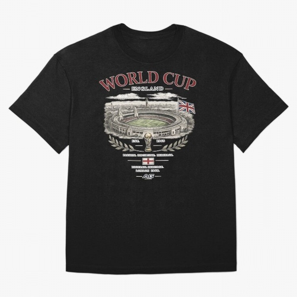 England World Cup Wembley Streetwear Oversized T-Shirt Show Love for Legendary Goals in FIFA World Cup 2026 Spirit, Capturing England and Germany, CR7, Sports Nostalgia, International Competition, Famous Players and Unforgettable Victories; Perfect