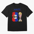 World Cup 2026, IMG 024, HAITI 014 Oversized T-Shirt Show Match Day Excitement for the FIFA World Cup 2026 Journey through Haaland Highlights, Germany Pride, Football Passion, Legendary Performances, Festival Vibes and Supporter Community; Built