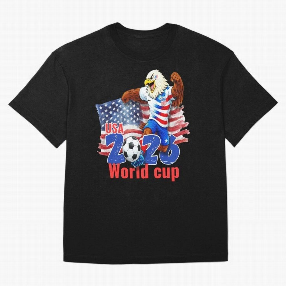 USA 2026 WORLD CUP Oversized T-Shirt Capture Stadium Memories from the FIFA World Cup 2026 USA Canada Mexico Journey through CR7 Highlights, France and Portugal Pride, Football Passion, Legendary Performances, Festival Vibes and Supporter
