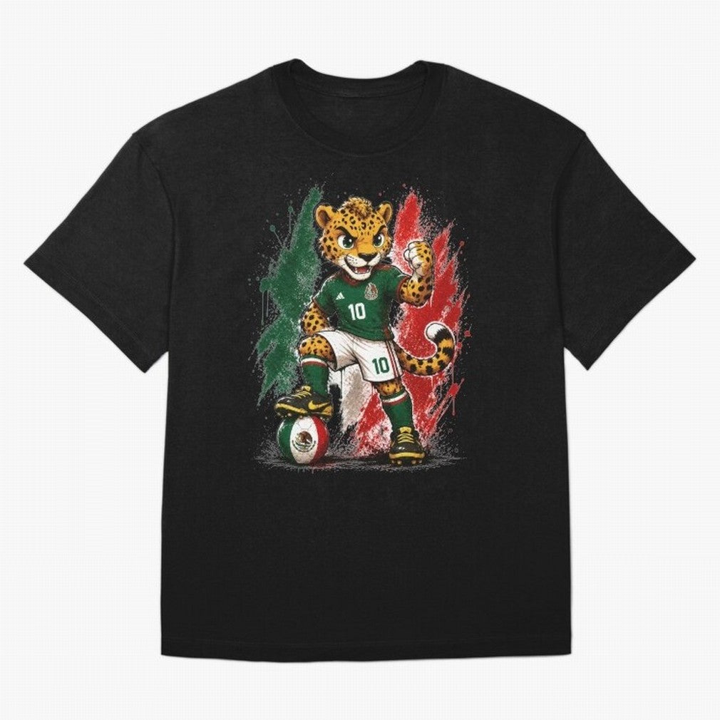 Mexico Fifa Mundial Oversized T-Shirt Remember Iconic Moments from FIFA World Cup 2026 Group Stage Spirit, Filled with Argentina, Messi and Cristiano Ronaldo, Stadium Chants, National Pride, Trophy Dreams and Unforgettable Football Memories; Made