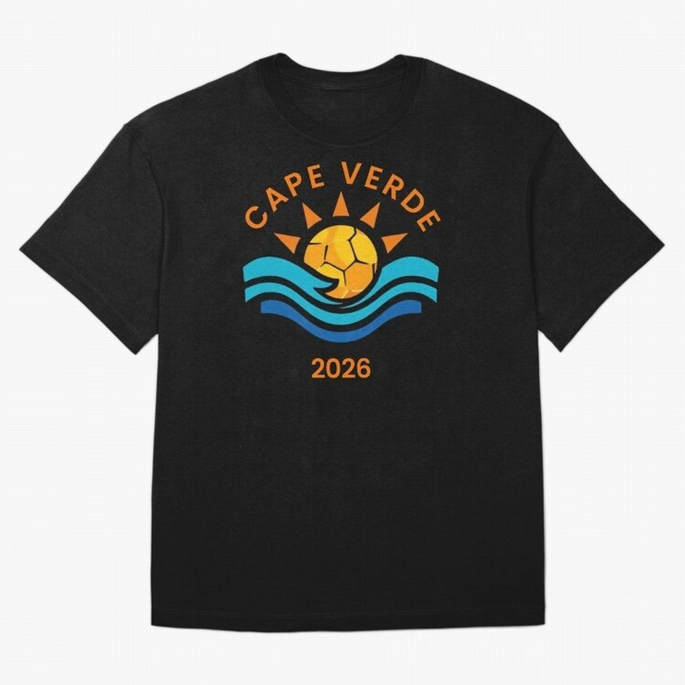 Cape Verde 2026 Oversized T-Shirt Represent FIFA World Cup 2026 Spirit, Inspired by Spain, Mbappe and Neymar, Match Day Excitement, Supporter Culture, Golden Goals and Global Football Passion; Built for Supporters Chasing Trophy Dreams, Final Match