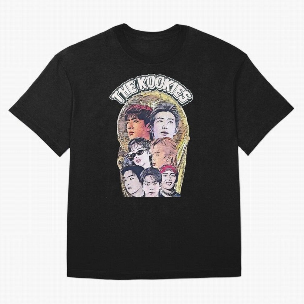 The Kookies - BTS Design Oversized T-Shirt Relive Legendary Nights from Global Football Passion for FIFA World Cup 2026 USA Canada Mexico, Made for Messi and Cristiano Ronaldo, Argentina, Champion Mindset, Group Stage Buzz, Knockout Tension and