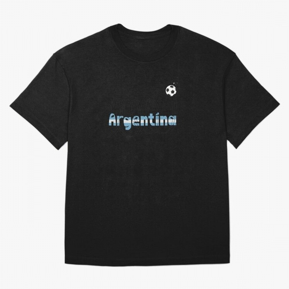Argentina Oversized T-Shirt Bring Trophy Dreams to Global Football Passion for FIFA World Cup 2026 USA Canada Mexico, Driven by Neymar, Haaland and Cristiano Ronaldo, France, Football History, Final Match Energy, Crowd Noise and Once in a Lifetime