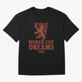 Scotland World Cup Dreams 2026 Oversized T-Shirt Bring Trophy Dreams to FIFA World Cup 2026 Spirit, Filled with Spain and Netherlands, Cristiano Ronaldo, Classic Soccer Heritage, Championship Pressure, Fan Loyalty and International Pride; Made for