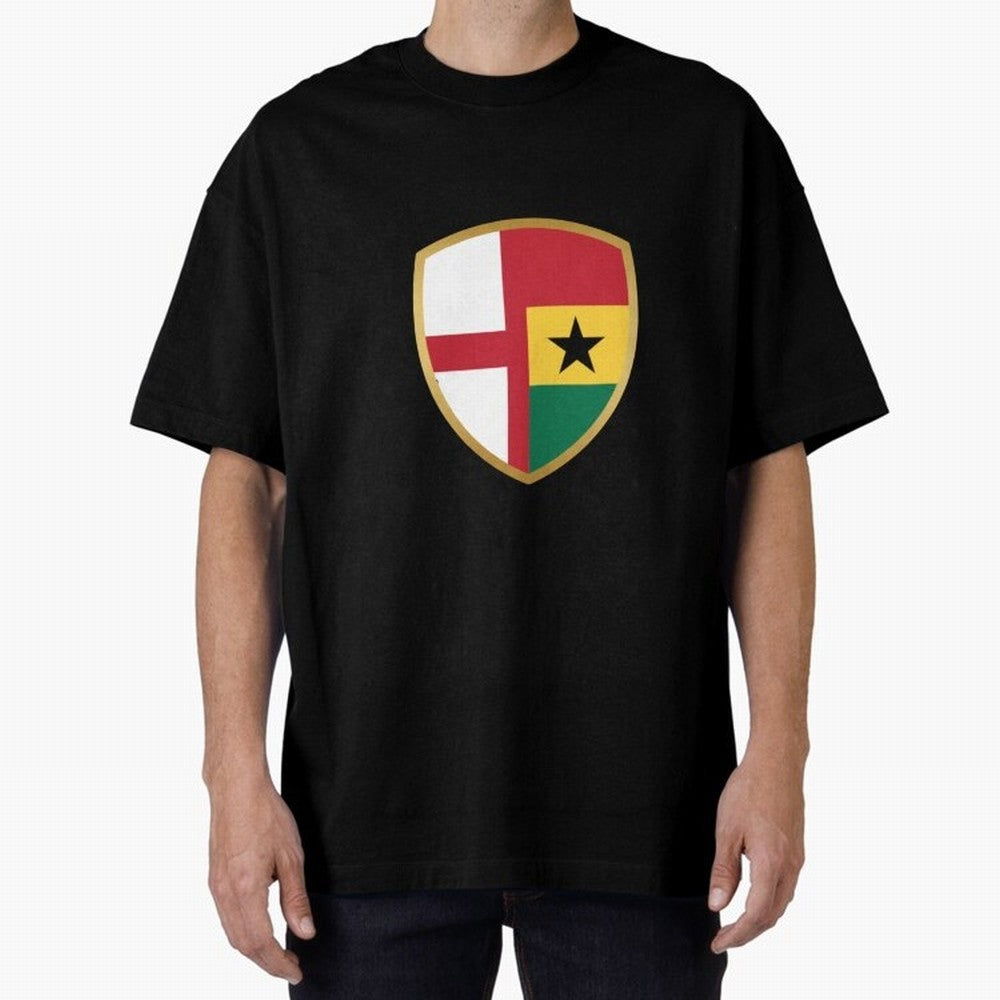 FIFA World Cup - England v Ghana Oversized T-Shirt Celebrate Global Football Passion for FIFA World Cup 2026 Group Stage, Built around Mbappe and Neymar, Germany, Game Day Rituals, Football Legends, Country Pride and the Road to the Final; Created